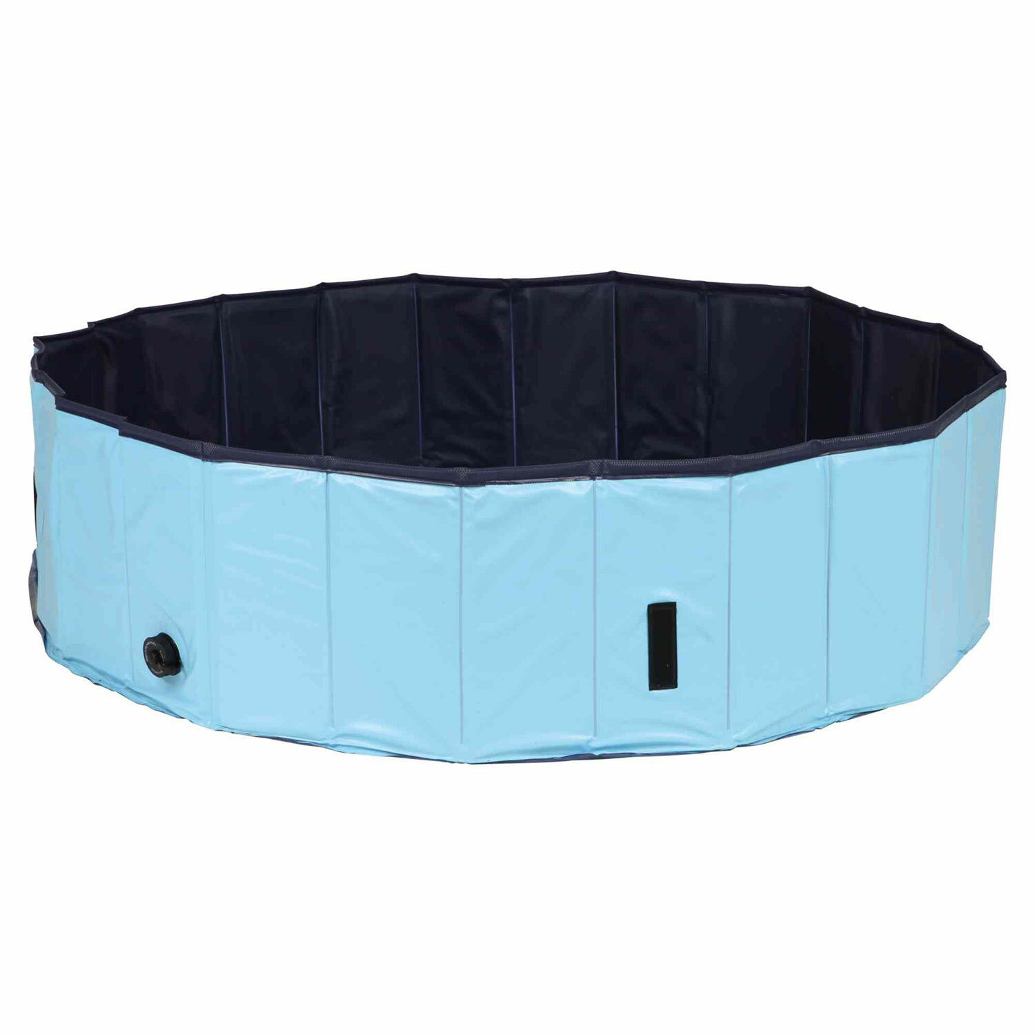 Piscina para Perros, ø120 × 30 cm, Azul Oscuro-Azul