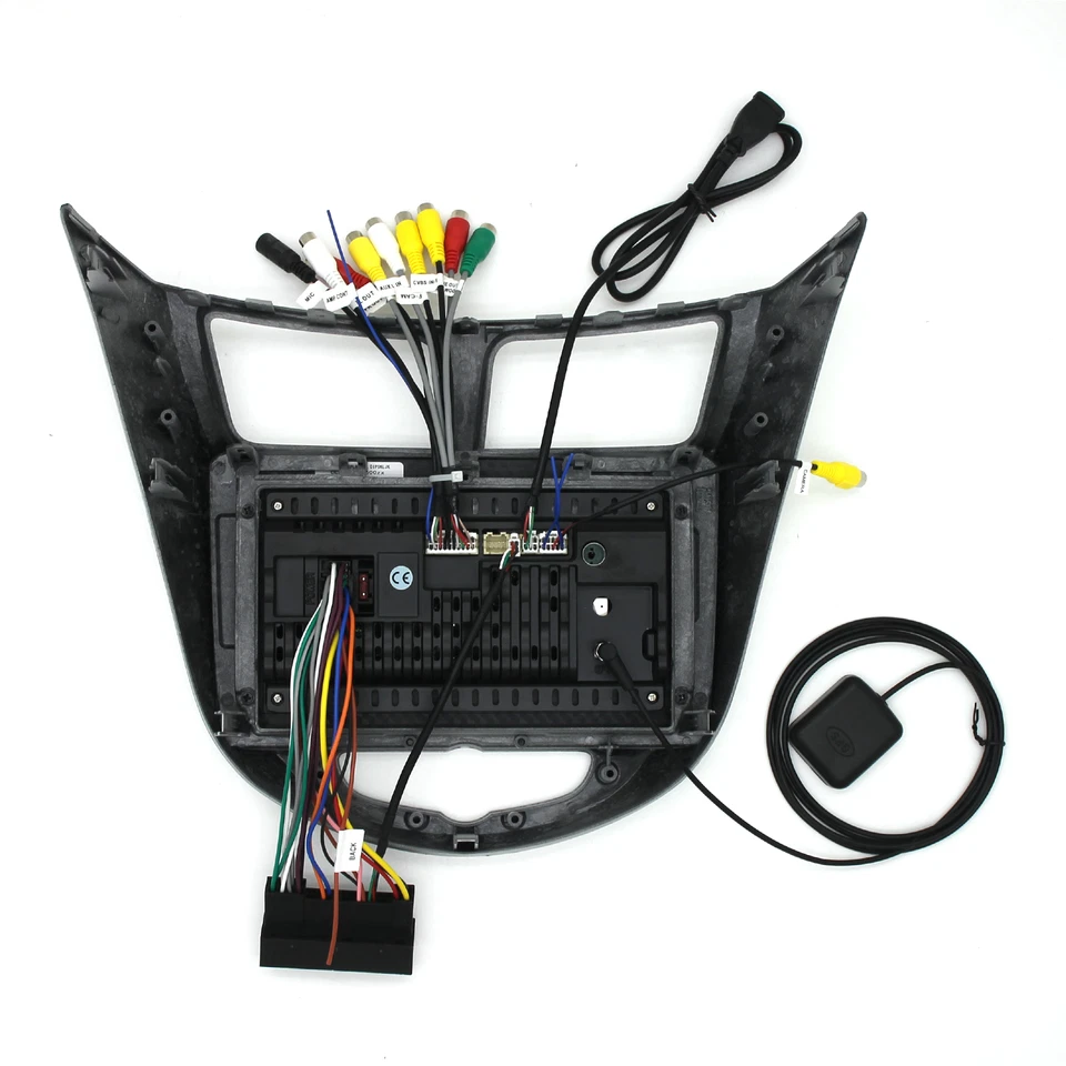 Apple CarPlay Car Radio Android 13 GPS Stereo WiFi For 2012-2017 Hyundai Accent - Image 3 of 4