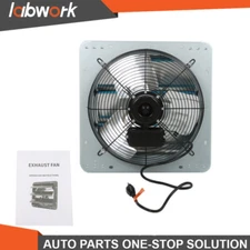 Labwork 14 Inch Shutter Exhaust Fan Aluminum High Speed Wall Mounted Greenhouse