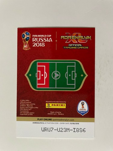 CARD PANINI ADRENALYN WORLD CUP RUSSIA 2018 SERBIA KOLAROV n 309 NUOVA - Foto 2 di 2