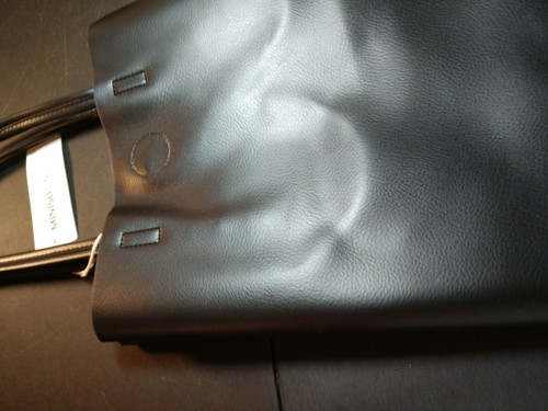Bolso de Hombro Miniso PVC Negro - Nuevo con Etiquetas - ¡Envío Gratis con Seguimiento! - Imagen 8 de 8
