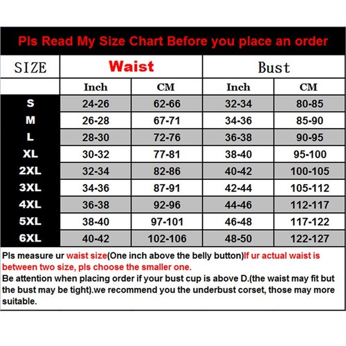 Plus size Black Women Corset Bustier Tops Lace up Waist Training Cincher Shaper - Picture 42 of 47