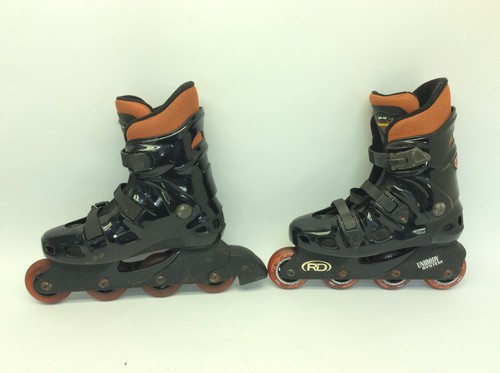 Vintage Pair Used Baja Roller Derby Mens Size 8 Roller Blades Inline Skates - Picture 3 of 12