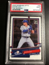 🔥 2020 Panini Donruss Optic Rookie rc PSA 9 GAVIN LUX DODGFERS THE ROOKI ROOKIE
