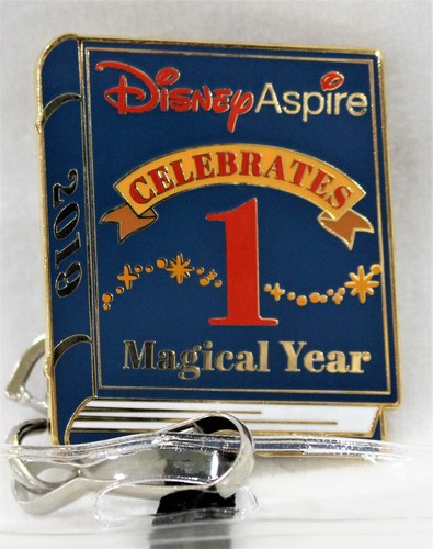 D23 Expo 2019 Disney Aspire Pin & Lanyard Brand New Sealed - Picture 4 of 4