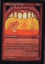 Blistering Barrier - Mirage: #159, Magic: The Gathering Nm R107