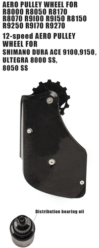 Road Bike Ceramic Bearing Guide Wheel Rear Pulley Axs Transmis 105/R7000 R800 - Picture 24 of 40