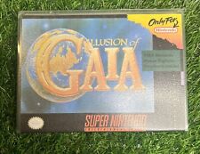 Illusion of Gaia Super Nintendo SNES Original Authentic Tested Working! W Case