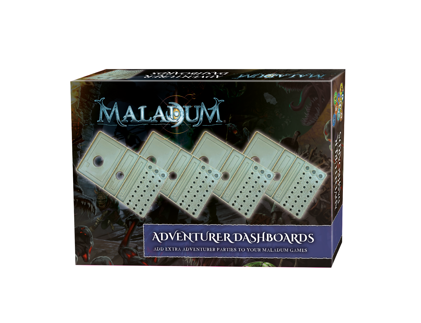 Maladum Adventurer Dashboards