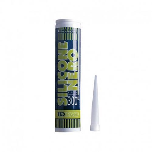 SILICONE NERO TERMORESISTENTE CART.280ml - Picture 1 of 1