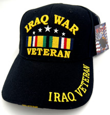 NEW Iraq War Veteran Baseball Cap Hat Operation Iraqi Freedom One Size Fits All