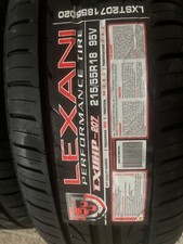 4 Lexani LXUHP-207 215/55ZR18 95V Tires, UHP Performance, All Season, 40K MILE