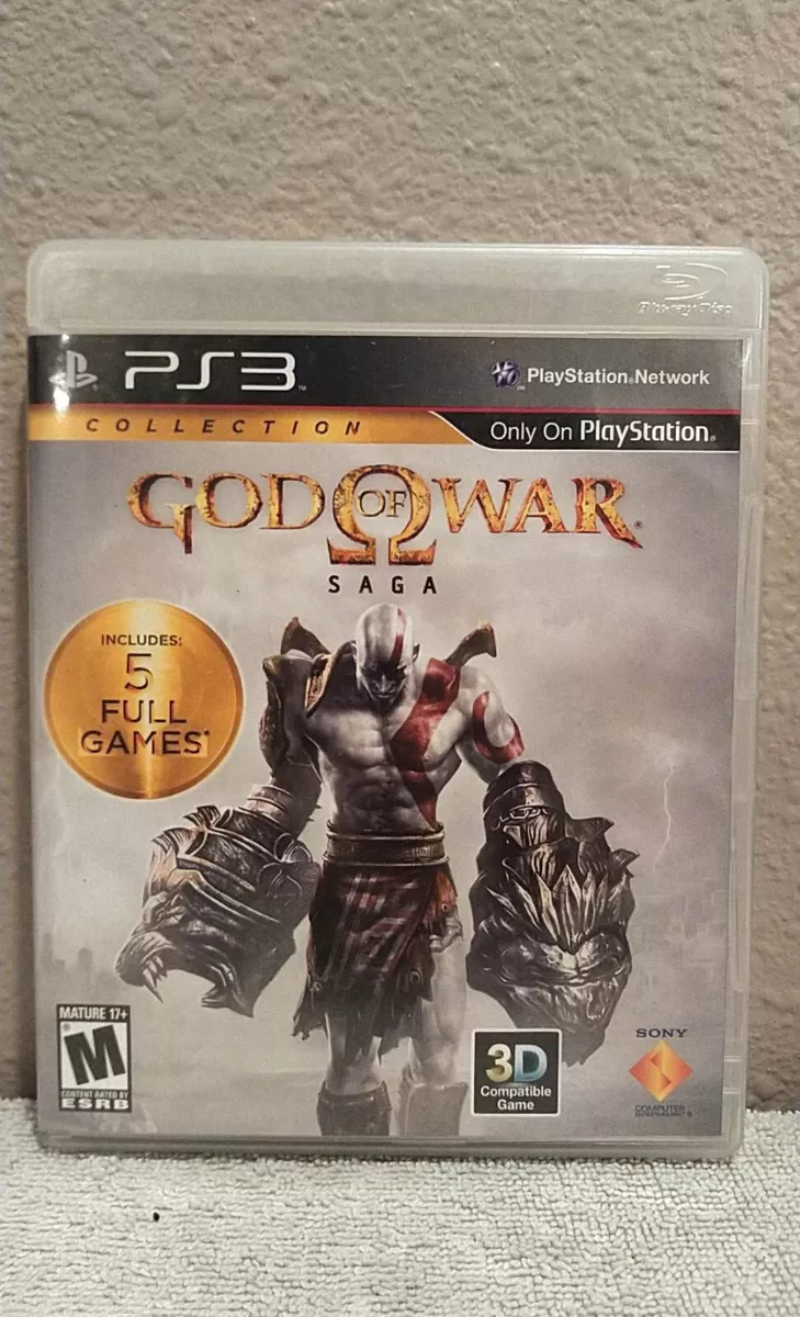 God of War 3 - Replacement PS3 Cover and Case. NO GAME!!