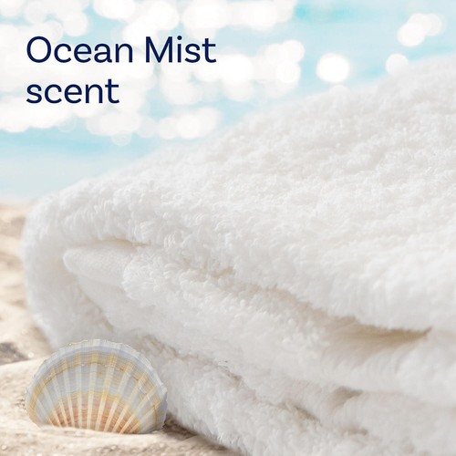 Downy Light Mega Hojas Secadoras, Hojas Secadoras Suavizadoras de Telas, Ocean Mist, 130... - Imagen 5 de 8