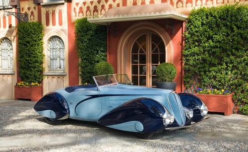 1/43 MINICHAMPS 1937 DELAHAYE 135M FIGONI & FALASCHI MULLIN MUSEUM N/ILARIO/HECO - Picture 5 of 5