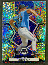 2022 Panini Mosaic Baseball White Sparkle #153 Robbie Ray Seattle Mariners