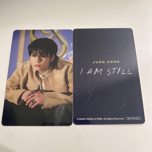 BTS JUNGKOOK I AM STILL Japan movie ticket CINEMA Benefits Official Photo card - Picture 2 of 6