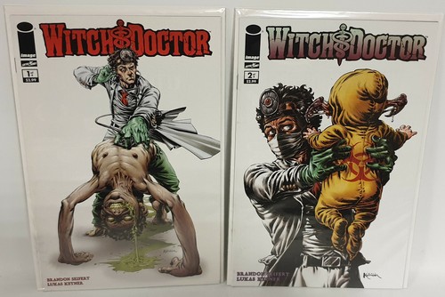 WITCH DOCTOR : #1 - #4 COMIC SET BY BRANDON SEIFERT & LUKAS KETNER (CCB) - Imagen 3 de 4