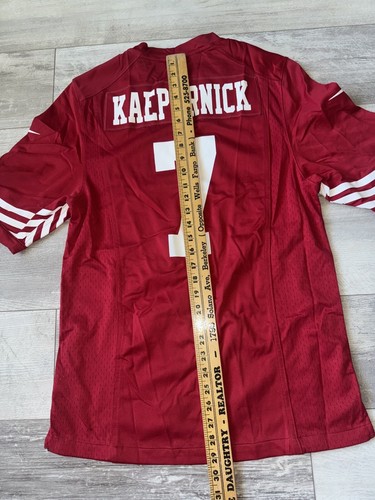 San Francisco 49ers Colin Kaepernick #7 Trikot Nike On Field Herren Small Rot - Bild 11 von 13
