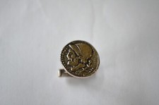 MONNAIE ANTIQUE BOUTON DE MANCHETTE ARGENT SILVER