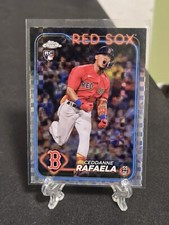 2024 Topps Chrome Ceddanne Rafaela (RC) X-Fractor REFRACTOR #118 Boston Red Sox