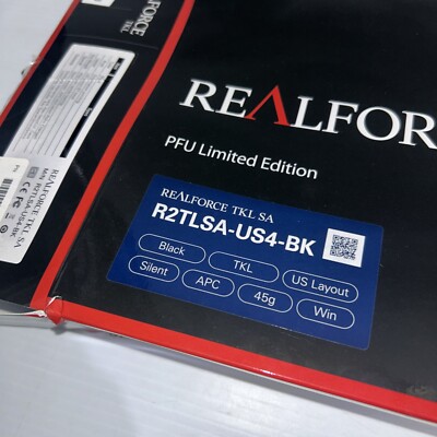 Topre Realforce TKL SA / R2TLSA-JP4-BK PFU Limited Edition