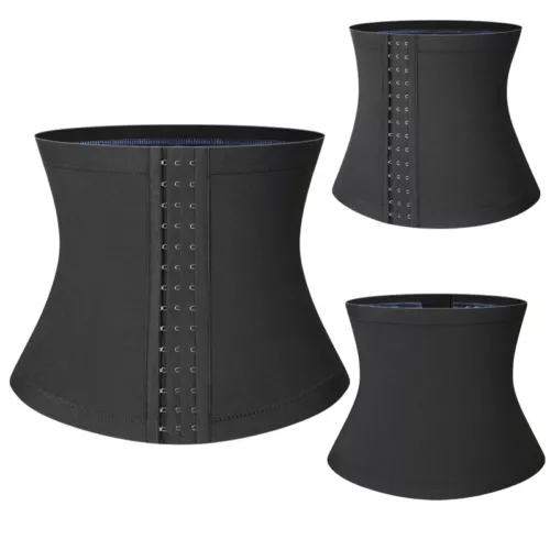 Herren Sauna Schweiß Taille Trainer Band Fatburner Trimmer Gürtel Gürtel Body Shaper - Bild 31 von 46