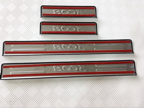 Stainless Outer Scuff Plate Door Sill Trim Cover for Peugeot 3008 GT 2016-2021 - Picture 8 of 8