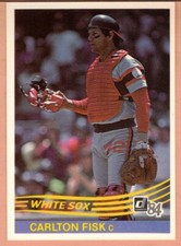 Carlton Fisk Baseball Card Singles You Pick