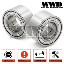 Pair 510093 Front Wheel Bearings For Kia 2010-2016 Soul & 2010-2018 Forte