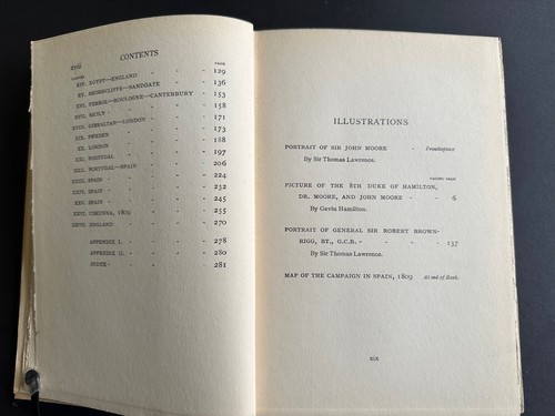 The Life and Letters of Sir John Moore, Beatrice Brownrigg - 1923 - HC Book - Picture 5 of 11