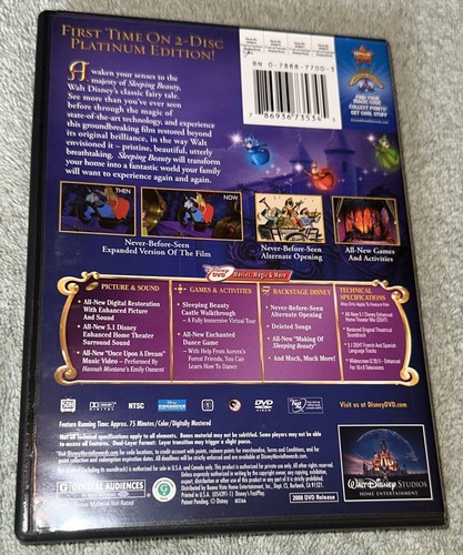 Sleeping Beauty (DVD, 2008, 2-Disc Set, Platinum Edition) - Picture 7 of 9