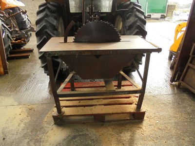 B0793 Dening Pto Sawbench Log Saw Sawmill Splitter Timber