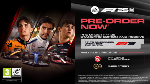 EA SPORTS F1 25 - PS5 - Brand New & Sealed Physical Disc Formula 1 Game - Picture 2 of 4