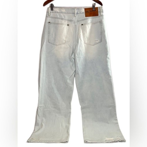 One Teaspoon Jackson Utility Mid Waist Wide Leg Denim Jeans Le Surf 31 NEW - Picture 9 of 14