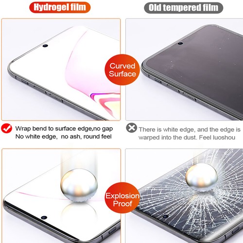 Full Cover Hydrogel Film For Oneplus 9 Pro Nord N10 N200 2 5G 8T Pro 7T Pro 6 CE - Picture 12 of 12