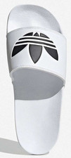 NEW Adidas FU8297 Adilette Lite Cloud White Slides Sandal Shoes Men's US 13 D