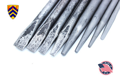 Fiery Furnace Blacksmith - 8Piece Thin Slot Punch & Drift Set - MADE IN THE USA