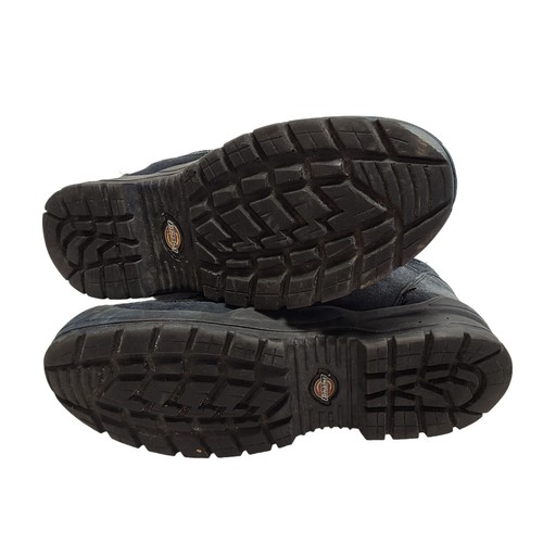 Botas con cordones Dickies grises negras de lona Reino Unido para hombre 10 EU 44 ZZ147 - Imagen 6 de 7