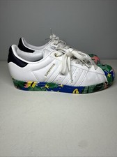 Adidas Her Studio London x Superstar Floral Print Women's Shoes FW2526 Size 8.5
