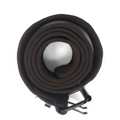 Casaba Canvas Belts Double Row 2 Holes Grommet Fabric Military Mens Women Unisex - Imagen 31 de 64