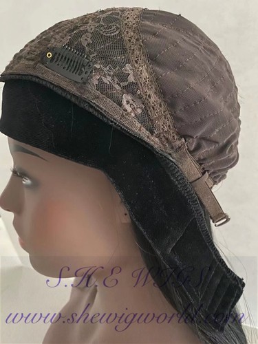 Synthetische Stirnband Perücken Natur Schwarz Perücken Hitzebeständig Tief Lockig Cosplay  - Bild 5 von 12