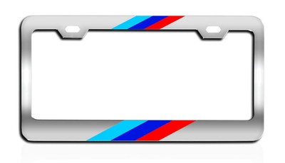 German License plate frame Tag holder Germany Flag Car Parts BLACK Metal Auto