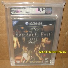 Resident Evil Zero 0 VGA 80+ NM Black Label (Gamecube, 2002) GC Wii New Sealed
