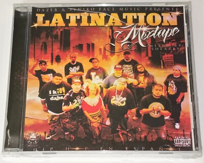 LATINATION SEALED CD RAP MIXTAPE G FUNK LATINO CHICANO GANGSTA