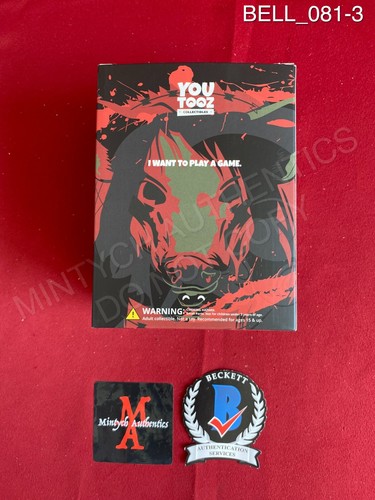 Tobin Bell signed Billy the Puppet YouTooz vinyl figure #6 Saw Jigsaw Beckett - Picture 3 of 12