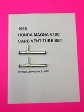 1985 HONDA MAGNA V 40 C CNC SET OF CARB VENT FUEL GAS TUBES