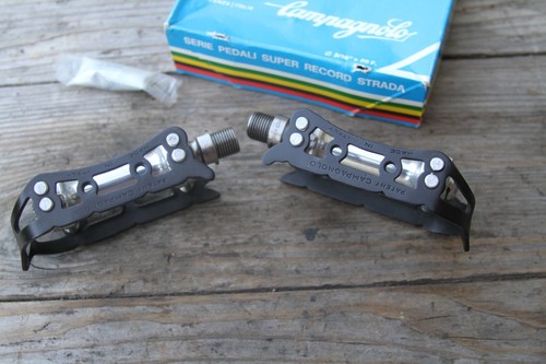 Campagnolo Super Record Quill Titanium Spindel Rennrad Pedal GEBRAUCHT EXC Showbike 9/16 - Bild 7 von 8