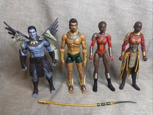 Hasbro Marvel Legends Series Black Panther: Wakanda Forever Figures Lot of 4 - Picture 1 of 18