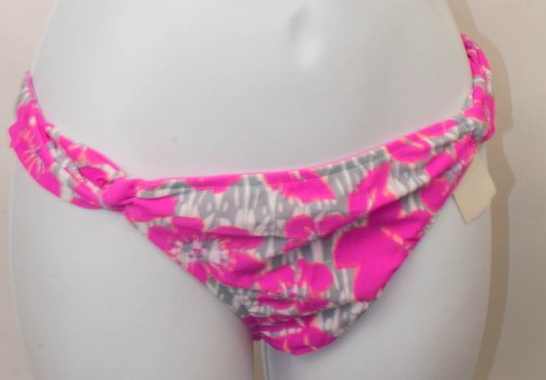 SO Ladies Reversible Solid or Floral Pink Bikini Top or Bottom Swimwear MSRP $28 - Picture 11 of 11